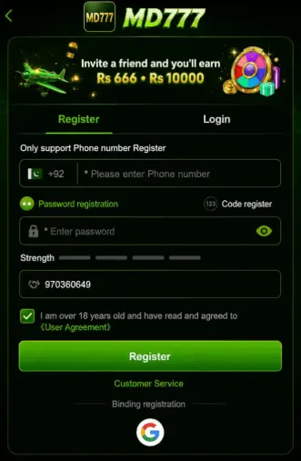 MD777 Game
